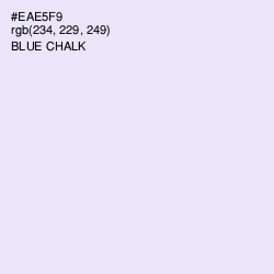 #EAE5F9 - Blue Chalk Color Image